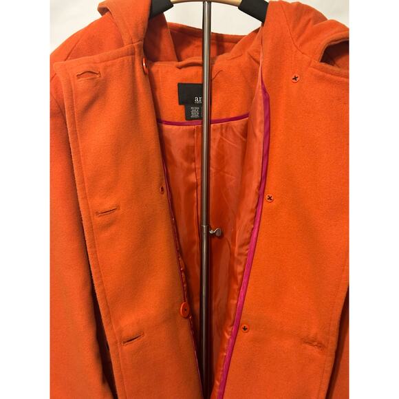 Hooded Short Pea Coat - Picture 5 of 9